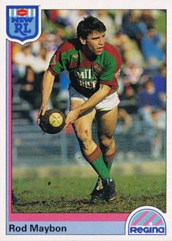 1992 Regina NSW Rugby League #29 Rod Maybon Front